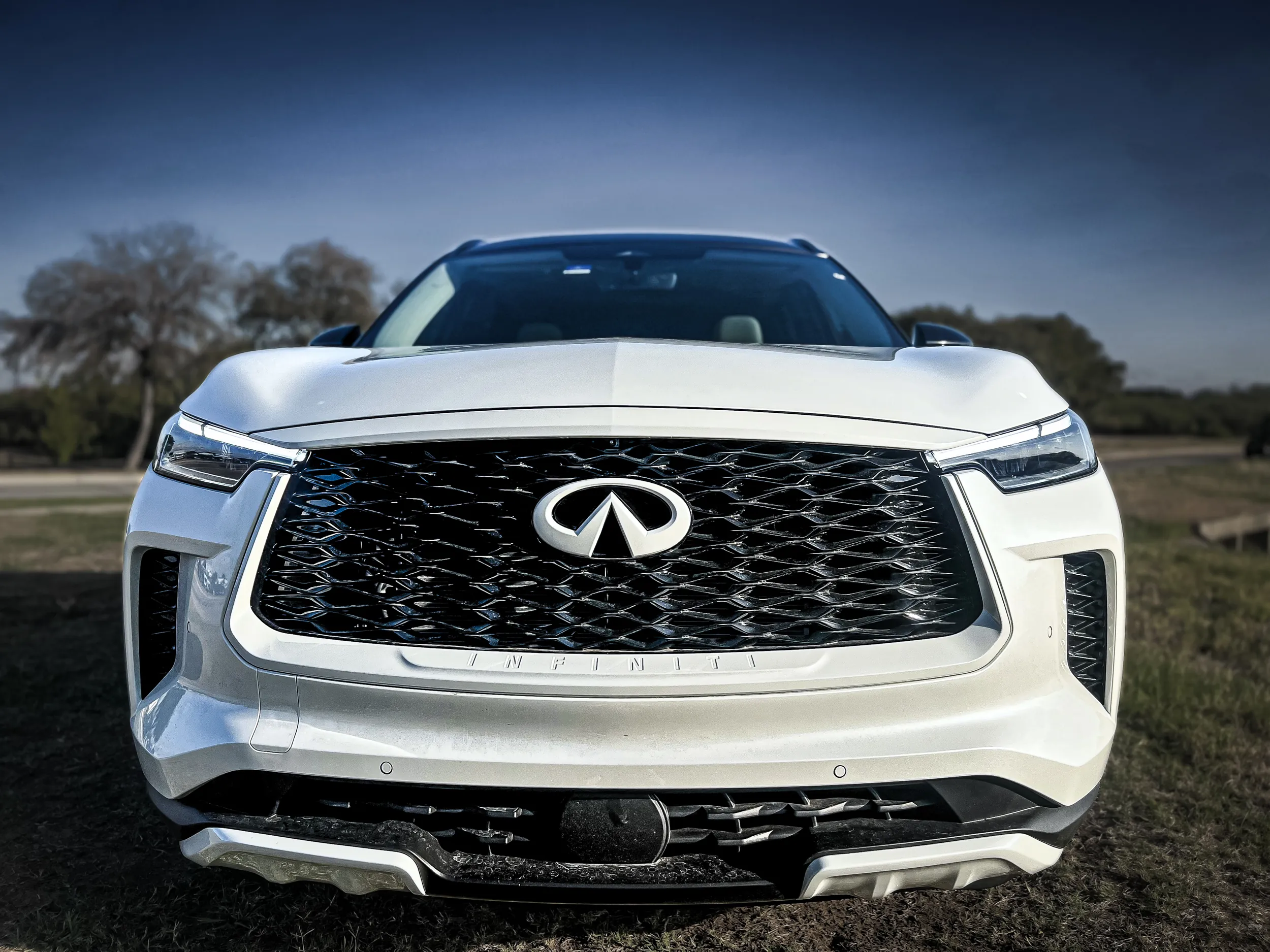 2023 White Infiniti QX60