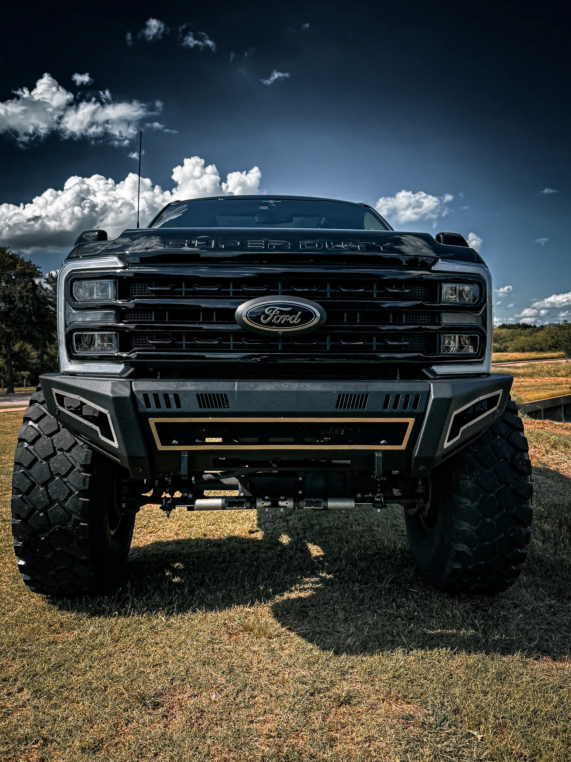 Road Armor Identity Front Bumper on Custom 2023 Ford F-250