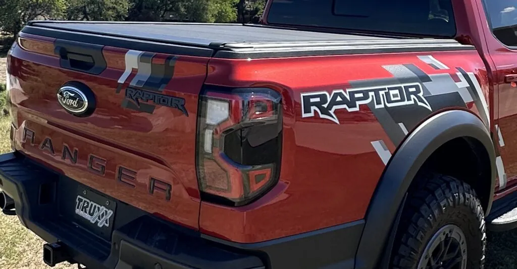 Leer Electric Roll Top Ultra Groove Bed Cover installed on 2024 Ford Ranger Raptor by Truxx Outfitters