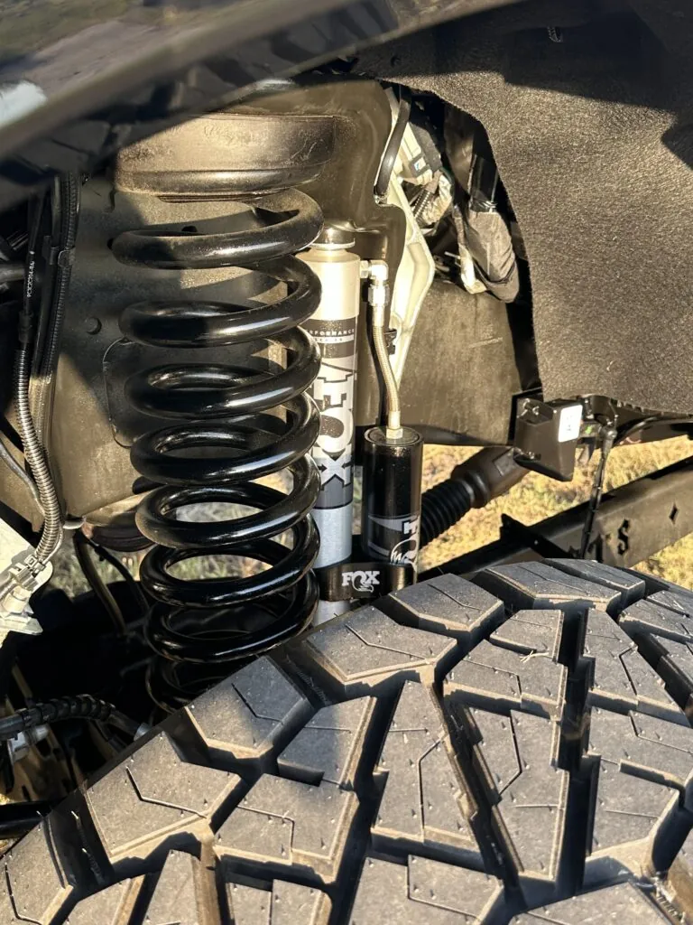 2024 Ford Super Duty King Ranch with 6" Full Throttle Suspension Lift paired with Fox Reservoir shocks