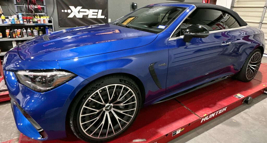 2025 Mercedes AMG CLE 53 convertible, Ceramic XPEL Tint