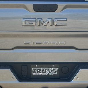 GMC Sierra SLT with Full Chrome Delete and Color Match Detail